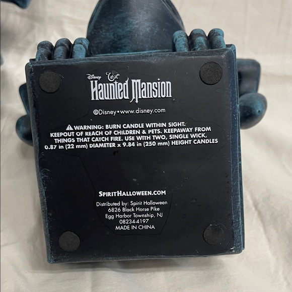 Disney Haunted Mansion Gargoyle Candle Holders - Dark Gray - Picture 3 of 5